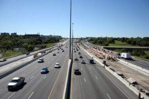 Multi lane highway
